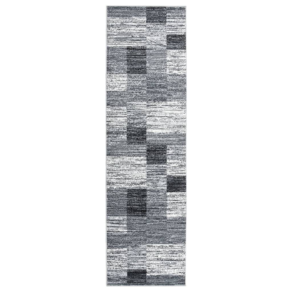 vidaXL Käytävämatto BCF harmaa 100×350 cm