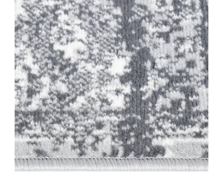 vidaXL Alfombra de pasillo BCF gris oriental 100x450 cm