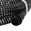 vidaXL Zuigslang met messing koppelingen 1,1'' 10 m PVC zwart vidaXL Zuigslang met messing koppelingen 1,1'' 10 m PVC zwart
