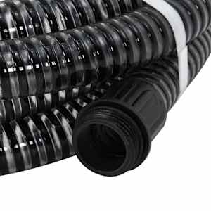 Sací hadice s mosaznými konektory černá 1,1" 20 m PVC - obrázek 2