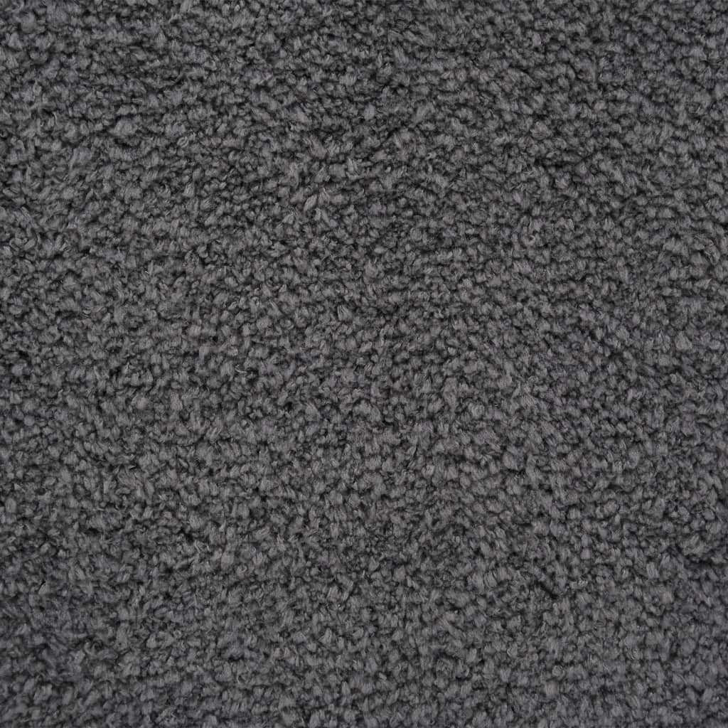 vidaXL Minkštas kilimėlis, antracito spalvos, 200x140cm