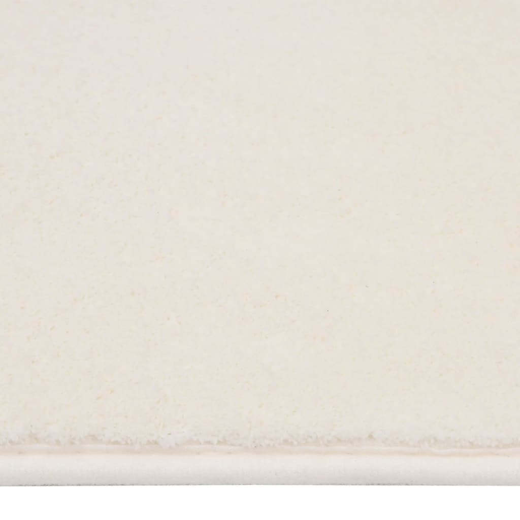 Hochflor-Teppich Creme 170x120 cm | Stepinfit