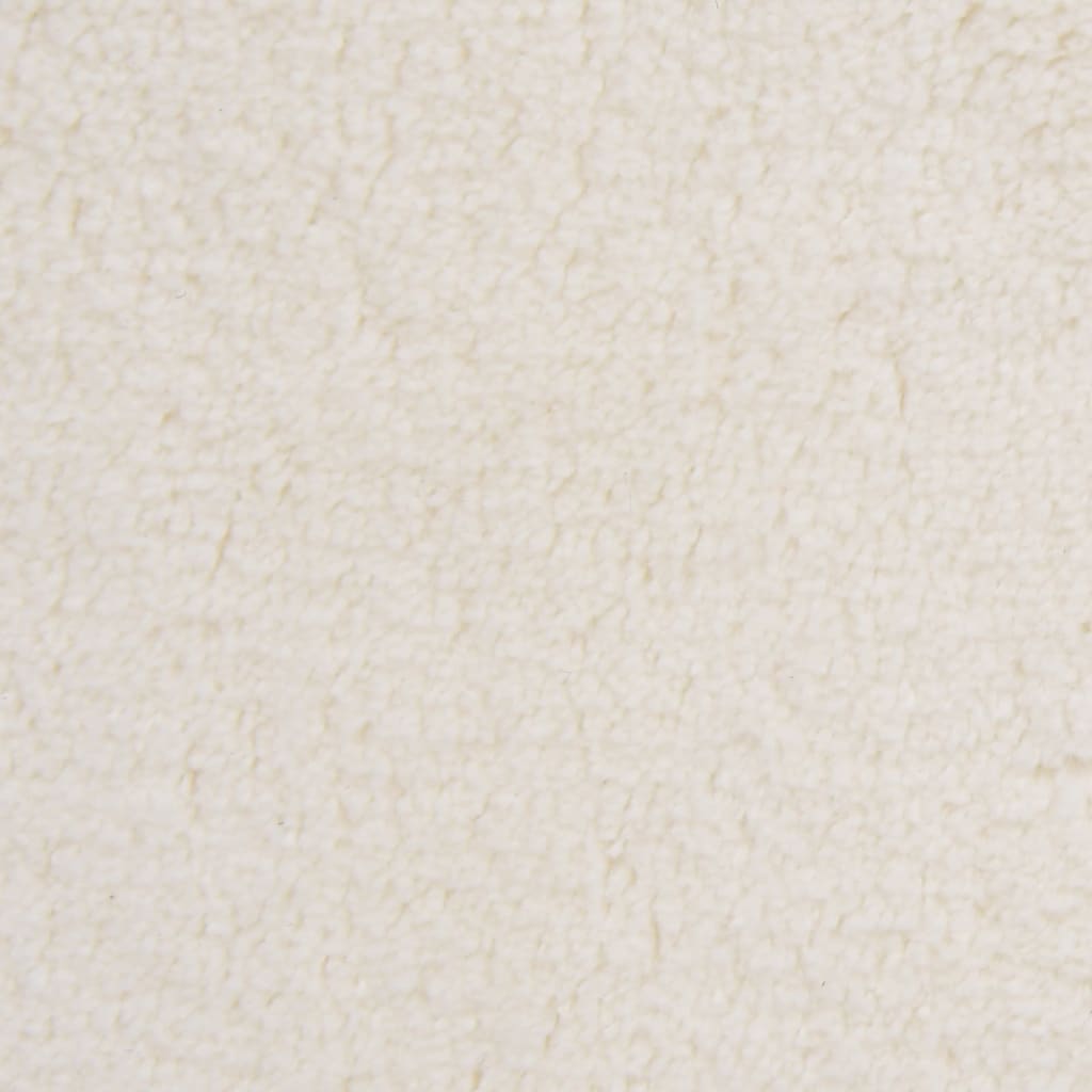 vidaXL krémszínű teddy szőnyeg 230 x 160 cm