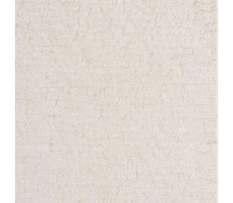 vidaXL krémszínű teddy szőnyeg 230 x 160 cm