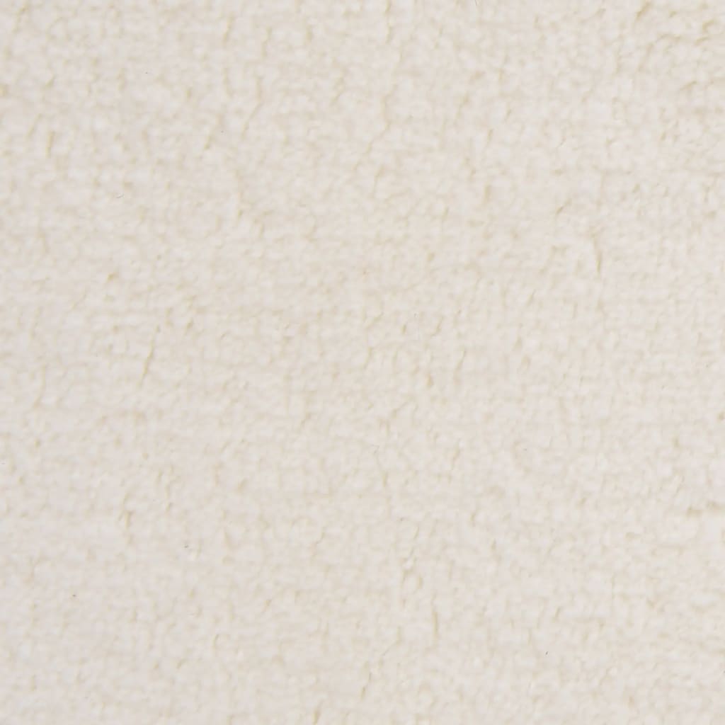 vidaXL Hochflor-Teppich Creme 270x180 cm