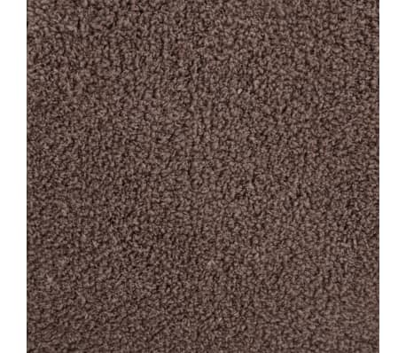 vidaXL Hochflor-Teppich Taupe 200x140 cm