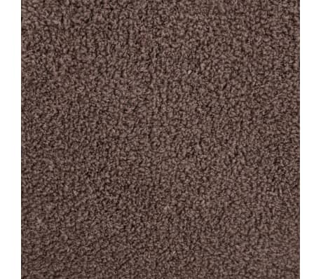 vidaXL Flossteppe gråbrun 230x160 cm