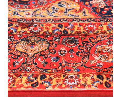 vidaXL Alfombra estampada oriental multicolor 140x200 cm