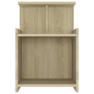 vidaXL Κομοδίνο Sonoma Δρυς 40 x 35 x 60 εκ. από Επεξ. Ξύλο