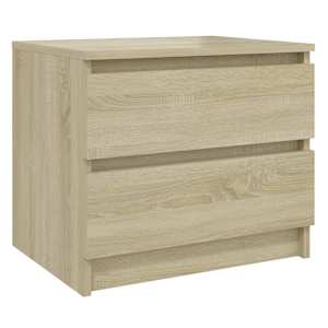 Noční stolek dub sonoma 50 x 39 x 43,5 cm kompozitní dřevo - obrázek 2