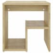 Comodino Rovere Sonoma 40x35x47,5 Cm In Legno Multistrato 827330 - copertina