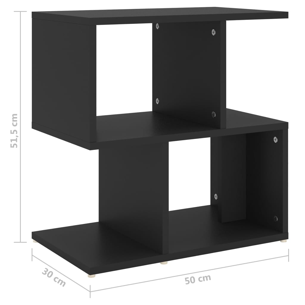 Stolik nocny 50 x 30 x 51,5 cm szafka nocna komoda nocna kilka kolorów vidaXL - Zdjęcie 103 z 132