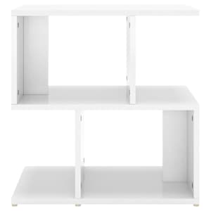 Noční stolky 2 ks bílé lesklé 50x30x51,5 cm kompozitní dřevo - obrázek 4
