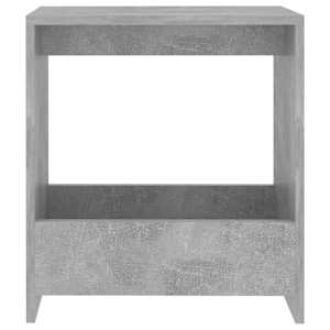 Odkládací stolek betonově šedý 50 x 26 x 50 cm kompozitní dřevo - obrázek 4