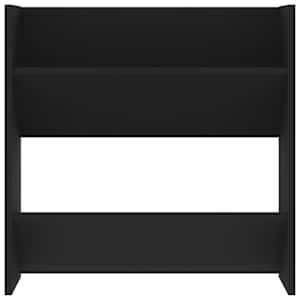 Nástěnné botníky 4 ks černé 60 x 18 x 60 cm kompozitní dřevo - obrázek 6