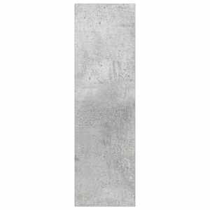 Nástěnný botník betonově šedý 60 x 18 x 60 cm dřevotříska - obrázek 6