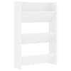 vidaXL seina kingakapp, valge, 60 x 18 x 90 cm, puitlaastplaat