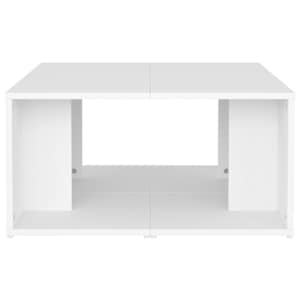 Konferenční stolky 4 ks bílé 33 x 33 x 33 cm kompozitní dřevo - obrázek 6