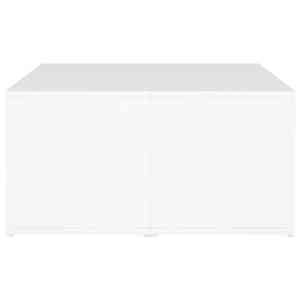 Konferenční stolky 4 ks bílé 33 x 33 x 33 cm kompozitní dřevo - obrázek 7