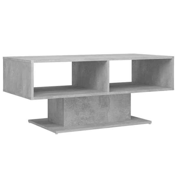vidaXL kohvilaud, betoonhall, 103,5 x 50 x 44,5 cm puitlaastplaat