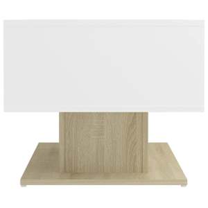 Konferenční stolek bílý dub sonoma 103,5x50x44,5 cm dřevotříska - obrázek 4