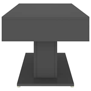 Konferenční stolek šedý 96 x 50 x 45 cm dřevotříska - obrázek 5