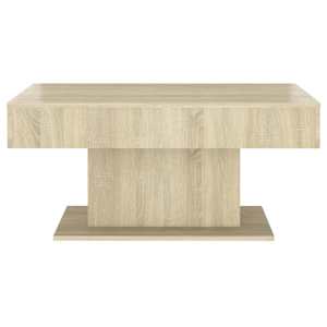 Konferenční stolek kouřový dub 96 x 50 x 45 cm kompozitní dřevo - obrázek 4