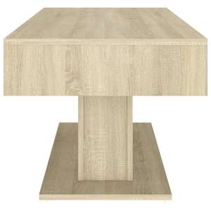 Konferenční stolek kouřový dub 96 x 50 x 45 cm kompozitní dřevo - obrázek 5