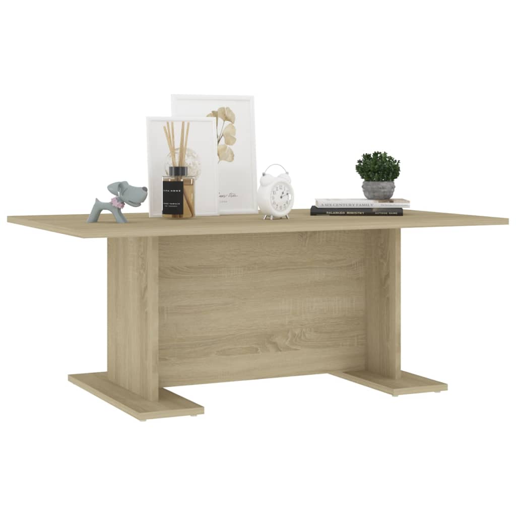 

vidaXL Salontafel 103,5x60x40 cm spaanplaat sonoma eikenkleurig