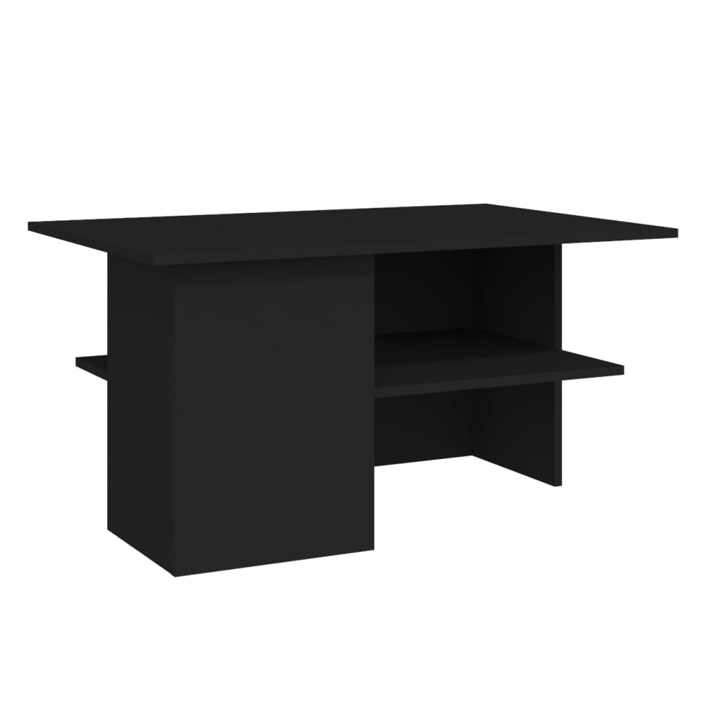 Kavos staliukas, juodos spalvos, 90x60x46,5cm, MDP | Stepinfit