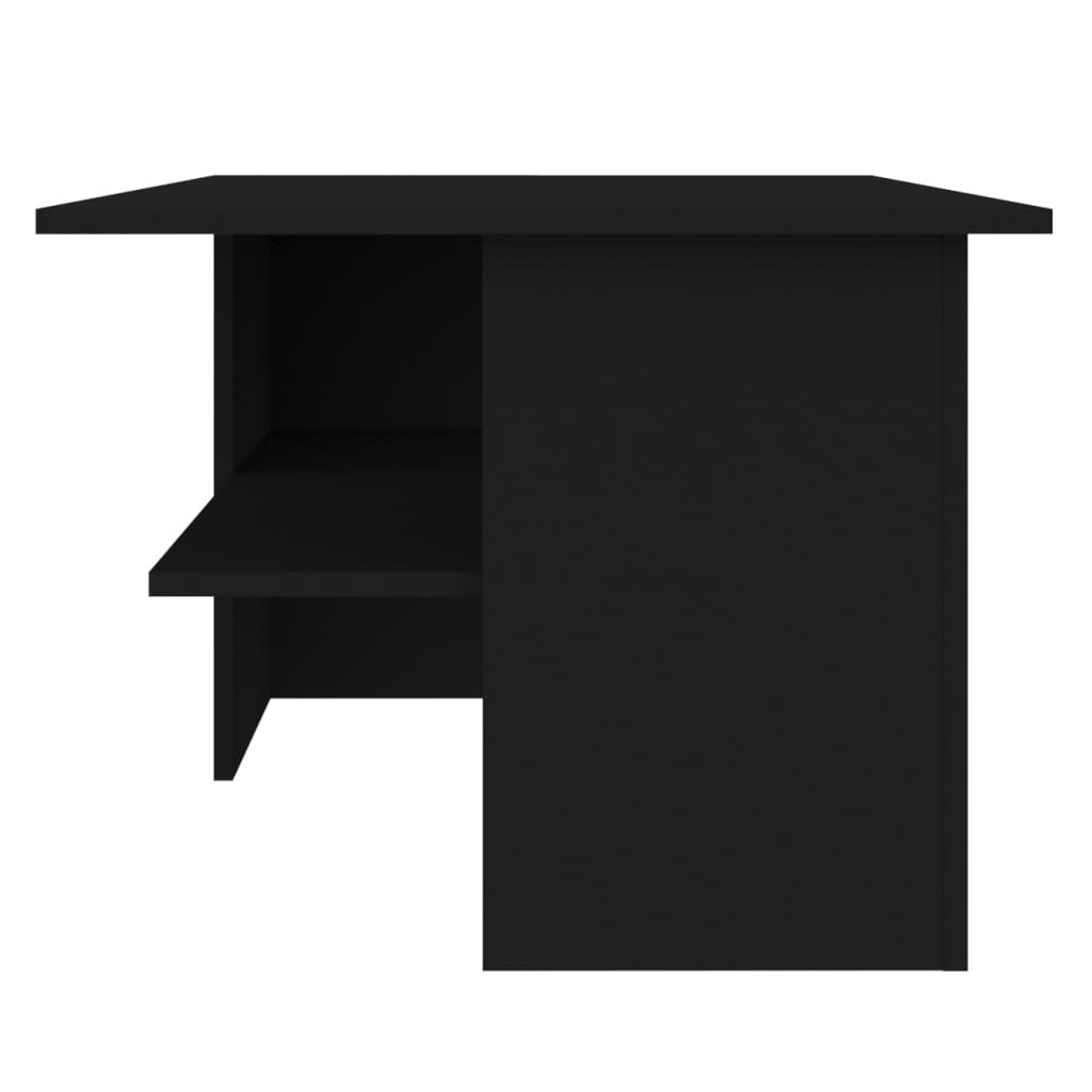 Kavos staliukas, juodos spalvos, 90x60x46,5cm, MDP | Stepinfit