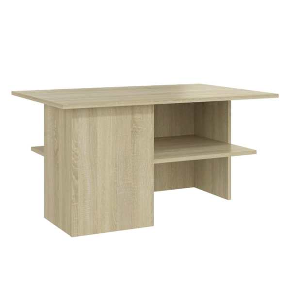 vidaXL kohvilaud, sonoma tamm, 90 x 60 x 46,5 cm, puitlaastplaat