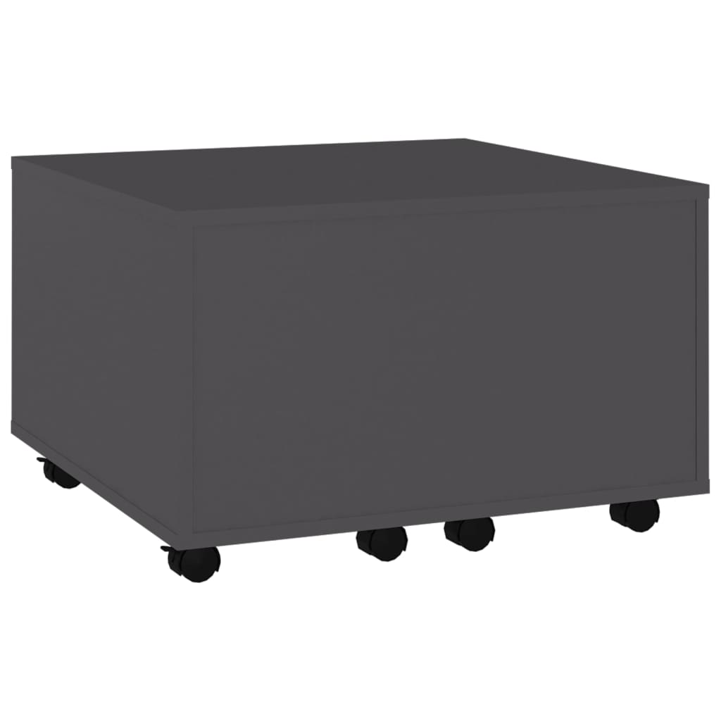 

vidaXL Salontafel 60x60x38 cm spaanplaat grijs