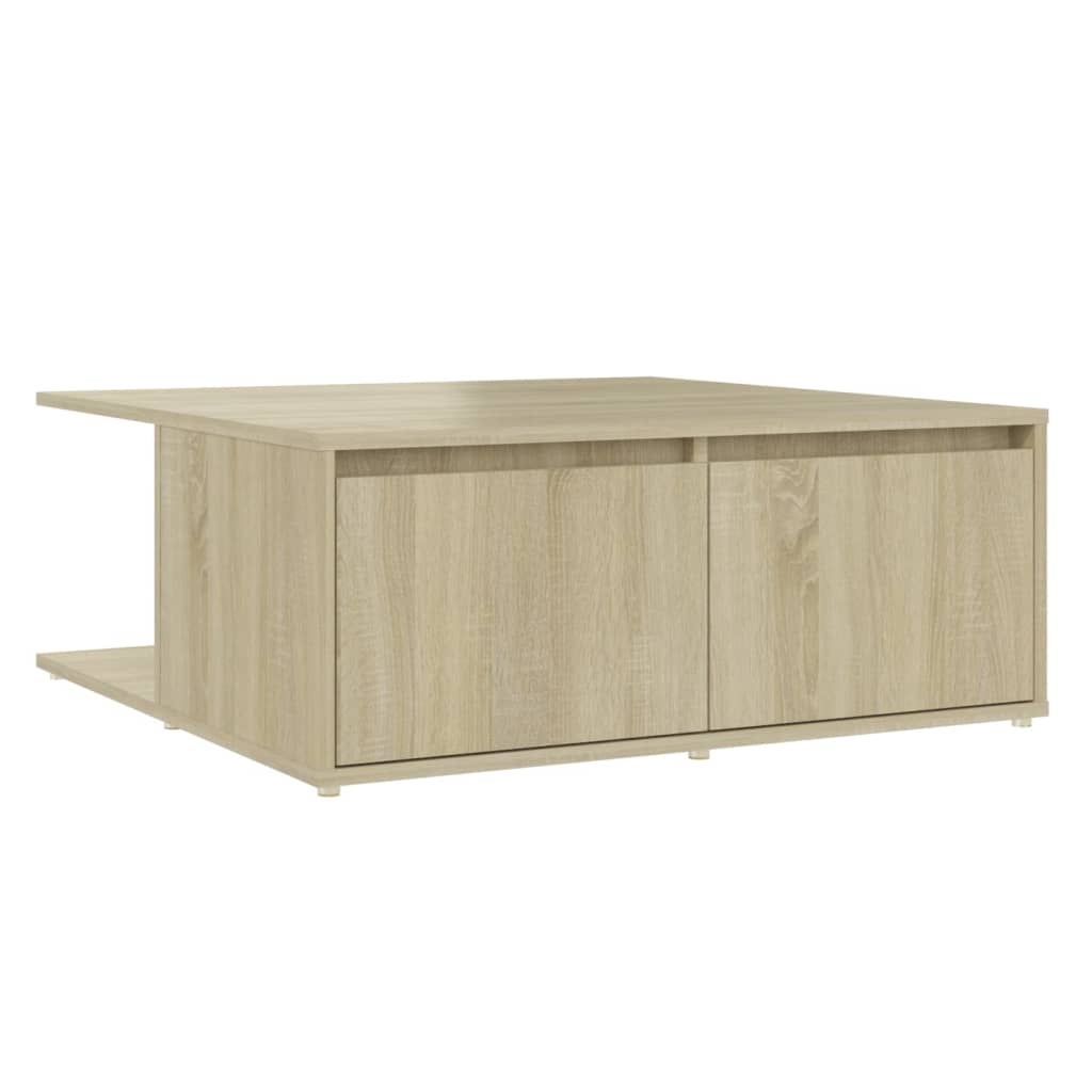 vidaXL Konferenční stolek dub sonoma 80 x 80 x 31 cm kompozitní dřevo