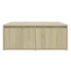 Konferenční stolek dub sonoma 80 x 80 x 31 cm kompozitní dřevo - obrázek 4