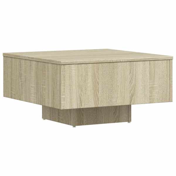 vidaXL kohvilaud, Sonoma tamm, 60 x 60 x 31,5 cm, tehispuit