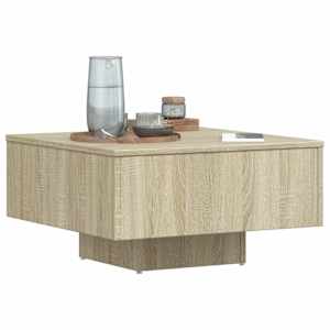 Konferenční stolek dub sonoma 60x60x31,5 cm kompozitní dřevo - obrázek 4