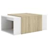 White_and_sonoma_oak