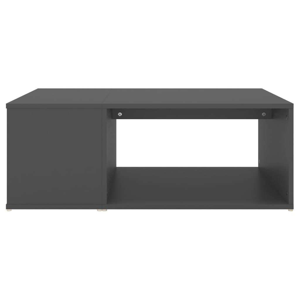 

vidaXL Salontafel 90x67x33 cm spaanplaat grijs