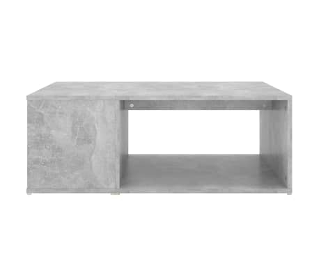 vidaXL Salontafel 90x67x33 cm bewerkt hout betongrijs