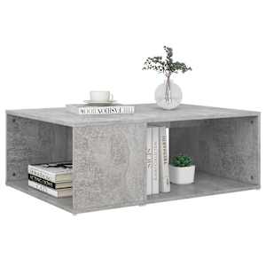 Konferenční stolek betonově šedý 90x67x33 cm kompozitní dřevo - obrázek 5