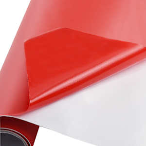 vidaXL Car Films 2 pcs Matt Red 100x150 cm+50x150 cm