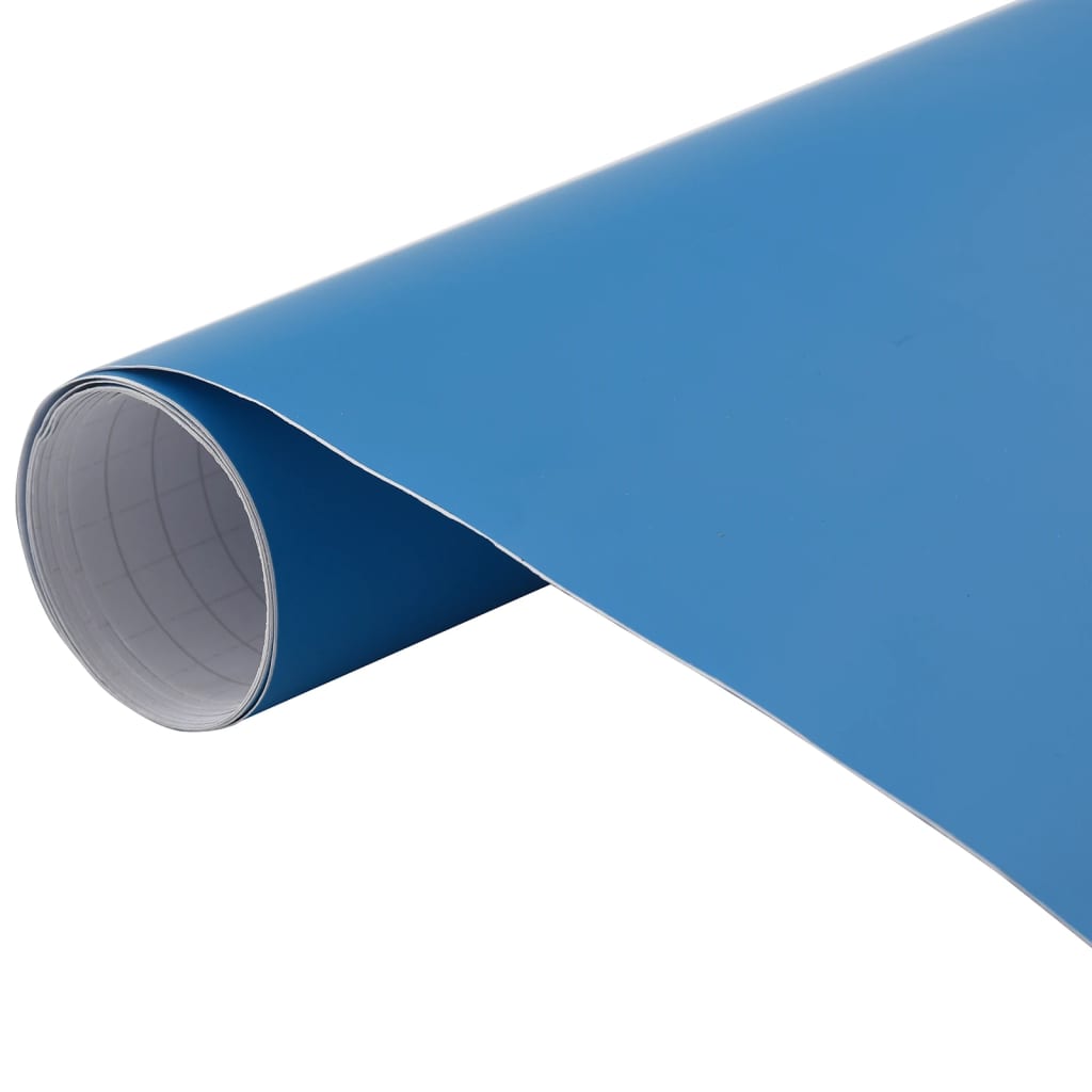 vidaXL Folii auto, 2 buc., albastru mat, 100×150 cm + 50×150 cm vidaXL