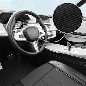 Folija za avto 2 kosa 3D črna 100x150 cm