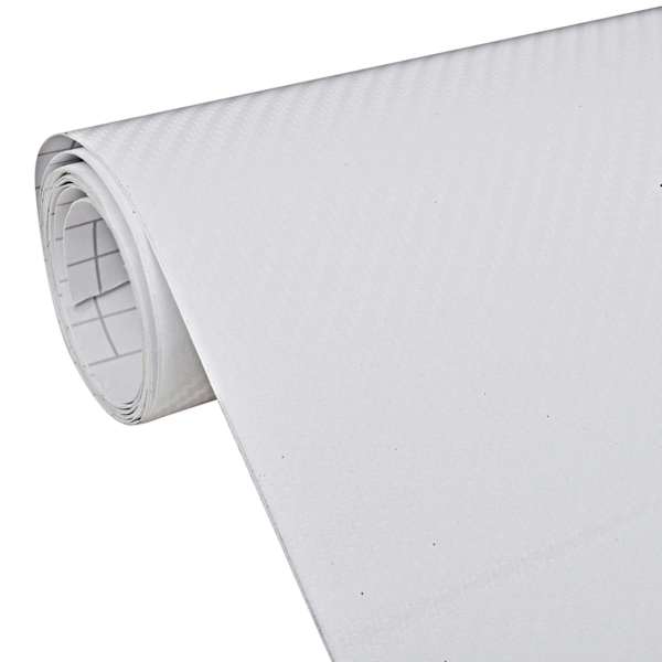 vidaXL autokile 2 tk, 3D, valge, 100 x 150 cm