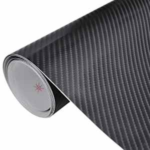 vidaXL autokile 2 tk, 4D, must, 100 x 150 cm + 50 x 150 cm