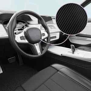 Folija za avto 2 kosa 4D črna 100x150 cm + 50x150 cm