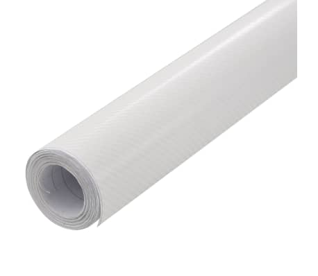 vidaXL Films 4D de voiture 2 pcs Blanc 100x150 cm