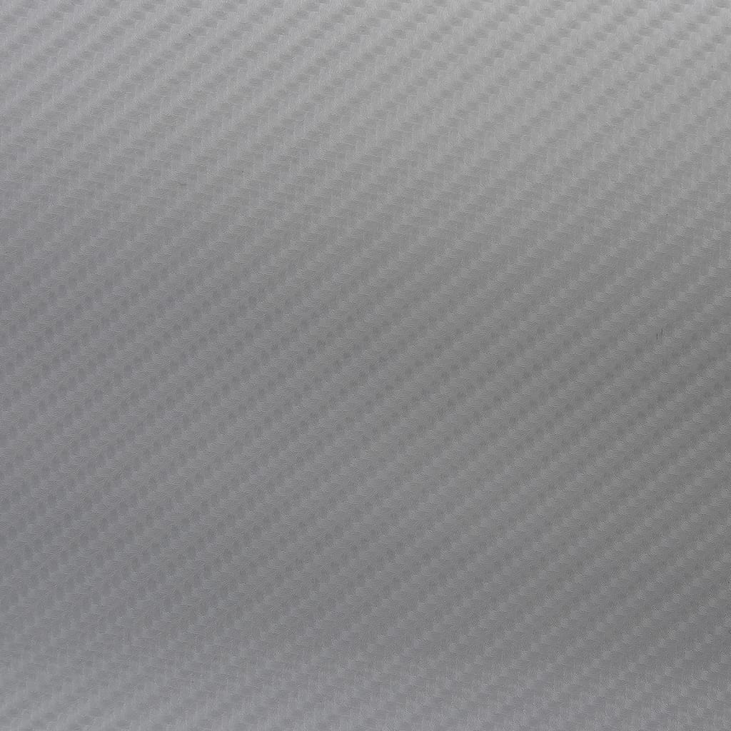 4D-s ezüstszínű autófólia 100 x 150 cm 