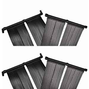 Solarni grelni panel za bazen 4 kosi 80x620 cm